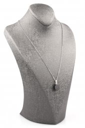 Hypersthene Doğal Taş Kolye thumbnail 2