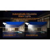 J-Tech 2050 Gece Renkli Warm Light 5MP SONY LENS 1080P AHD Güvenlik Kamera - 4