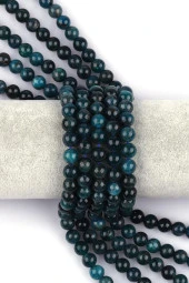 Apatit Doğal Taş Dizi 8 mm Küre Kesim thumbnail 1