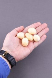 Kalsit Doğal Taş Tamburlanmış Parça - 3