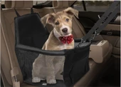 Araç İçi Kedi Köpek Taşıma Seyahat Çantası Siyah - 3