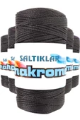 5 Adet Polyester Makrome İpi SYH Siyah 100 gr - 1