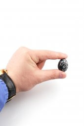 Karlı Obsidyen Doğal Taş Tamburlanmış Parça - 2