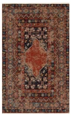 Eko Anadolu Antik Desenli Yıkanabilir Kaymaz Tabanlı Etnik Kilim AND04 - 1