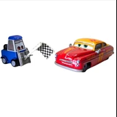 Disney Cars Ikili Karakter Araçlar Double Clutch Daley-Jet Robinson DXV99 / HTX17 thumbnail 2