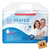 Dr. Marco Belbantlı Ekstra Büyük Boy XL 30'lu 4 Adet Hasta Bezi - 1