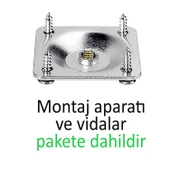 2 Adet Ahşap Ayak 15 Cm Koyu Meşe M8 Civatalı Bağlantı Aparatlı Dolap Mobilya Koltuk Kanepe Destek Ayağı Ayakları - 6