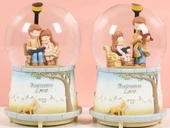 Sonbahar Sevgili Kar Küresi Büyük Boy - 1