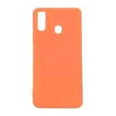 P40 Lite E ile Uyumlu Cappy Silikon Kılıf Mercan - 1