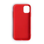 iPhone 11 Pro Max ile Uyumlu Cappy Silikon Kılıf Kırmızı - 2