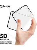 Blogy P20 Pro ile Uyumlu Flexi 5D Ekran Koruyucu - 3