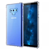 Blogy Galaxy Note 9 ile Uyumlu Crystal Fit Kılıf Crystal Clear - 1