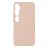 Mi Note 10 ile Uyumlu Cappy Silikon Kılıf Krem - 1