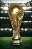 3D Kişiye Özel Isim Baskılı 29 Cm Boy Fifa Dünya Kupası Gold Kaplama Messi Qatar Futbol - 4