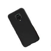 Redmi Note 9S ile Uyumlu Cappy Silikon Kılıf Siyah - 1