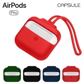 Blogy AirPods Pro ile Uyumlu Silikon Kılıf Red - 1