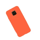 Redmi Note 9S ile Uyumlu Cappy Silikon Kılıf Mercan - 1