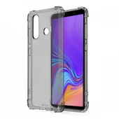 Blogy Galaxy A9 2018 ile Uyumlu Crystal Fit Kılıf Smoke Black - 1