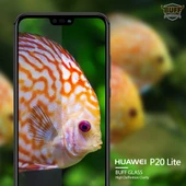 Buﬀ P20 Lite ile Uyumlu Glass Ekran Koruyucu - 4