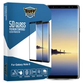 Buff Galaxy Note 8 ile Uyumlu 5D ile Uyumlu Glass Ekran Koruyucu - 1