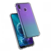 Blogy P20 Lite ile Uyumlu Crystal Fit Kılıf Crystal Clear - 1