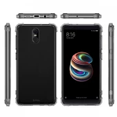 Blogy Red MI 5 Plus ile Uyumlu Crystal Fit Kılıf Smoke Black - 3