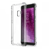 Blogy Galaxy J6 Plus ile Uyumlu Crystal Fit Kılıf Crystal Clear - 1