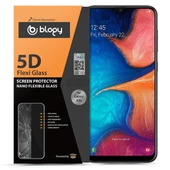 Blogy Galaxy A20 ile Uyumlu Flexi 5D Ekran Koruyucu - 2