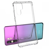 Blogy P30 Pro ile Uyumlu Crystal Fit Kılıf Crystal Clear - 3