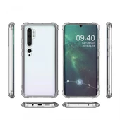 Blogy Note 10 ile Uyumlu Crystal Fit Kılıf Crystal Clear - 4