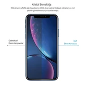 Buff iPhone 11 Pro Max / XS Max ile Uyumlu Glass Ekran Koruyucu - 4