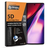 Blogy Galaxy Note 10 Plus ile Uyumlu Flexi Edge 5D Ekran Koruyucu - 2