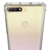 Blogy Y7 2018 ile Uyumlu Crystal Fit Kılıf Crystal Clear - 2