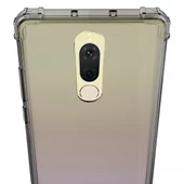 Blogy Mate 10 Lite ile Uyumlu Crystal Fit Kılıf Smoke Black - 2