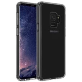 Buff Galaxy S9 ile Uyumlu Air Hybrid Kılıf Smoke Black - 1