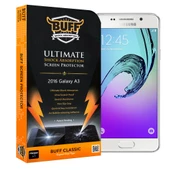 Buff 2016 Galaxy A3 ile Uyumlu Darbe Emici Ekran Koruyucu Film thumbnail 1