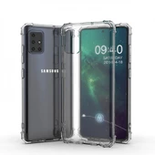 Blogy Galaxy A51 ile Uyumlu Crystal Fit Kılıf Crystal Clear - 1