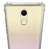 Blogy Red MI 5 Plusile Uyumlu  Crystal Fit Kılıf Crystal Clear - 2