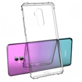 Blogy Mate 20 Lite ile Uyumlu Crystal Fit Kılıf Crystal Clear - 2