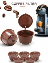 5 Adet Doldurulabilir Dolce Gusto Kahve Kapsülü ( Yıkayıp Tekrar Kullanabilirsiniz.) - 1