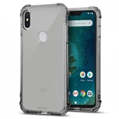 Blogy MI A2 Lite ile Uyumlu Crystal Fit Kılıf Smoke Black - 1