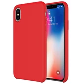 Buff iPhone Xs Max ile Uyumlu Rubber Fit Kılıf Red - 1