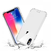 Blogy iPhone X / Xs ile Uyumlu Crystal Fit Kılıf Crystal Clear - 3