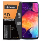 Blogy Galaxy A50 ile Uyumlu Flexi 5D Ekran Koruyucu - 2