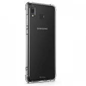 Blogy Galaxy A20 ile Uyumlu Crystal Fit Kılıf Crystal Clear - 2