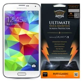 Buff Galaxy S5 ile Uyumlu Darbe Emici Ekran Koruyucu Film - 1