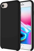 Buff iPhone 8/7 ile Uyumlu Rubber Fit Kılıf Black - 1