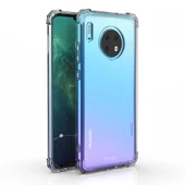 Blogy Mate 30 ile Uyumlu Crystal Fit Kılıf Crystal Clear - 1