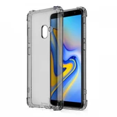 Blogy Galaxy J6 ile Uyumlu Crystal Fit Kılıf Smoke Black - 1