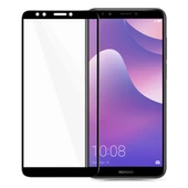 Blogy Y7 2018 ile Uyumlu Flexi 5D Ekran Koruyucu - 1